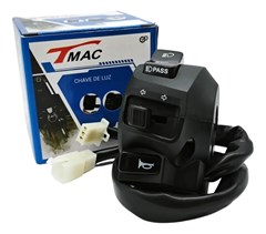 CHAVE LUZ FAZER250 FLEX 2022 E/D TMAC