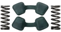 BORRACHA BALANCEIRO TIT/NXR150 04/15 KIT ORIGINAL
