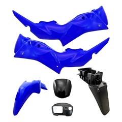 KIT PLASTICO POP100 2014 AZUL BURITI 5PCS