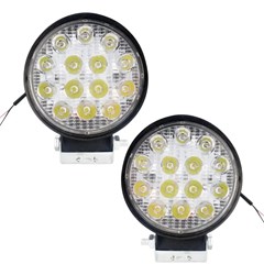 FAROL DE MILHA COR BRANCA MAGN KIT (PAR)
