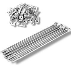 RAIO TRAS BIZ100/125/POP 4MM CROM ALLEN