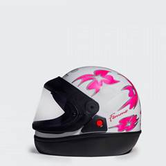 CAPACETE SAN MARINO AUT 58 BRANCO (FEMININO)