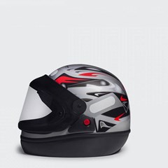CAPACETE SAN MARINO AUT 58 PRATA